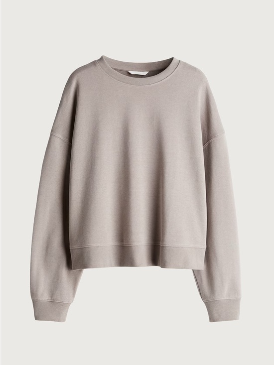 H&M Sweaters - H&M | Taupe Crewneck Sweatshirt